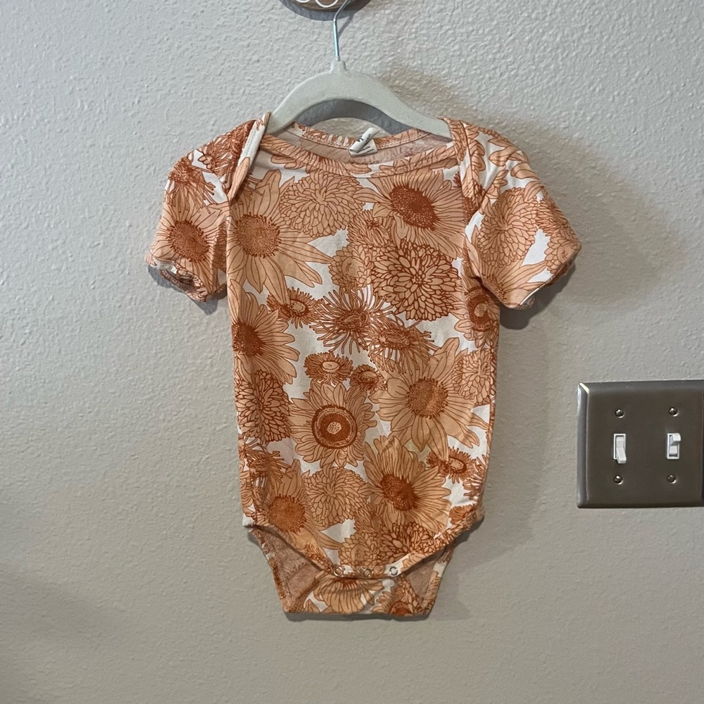 Kate Quinn Floral Baby Onesie